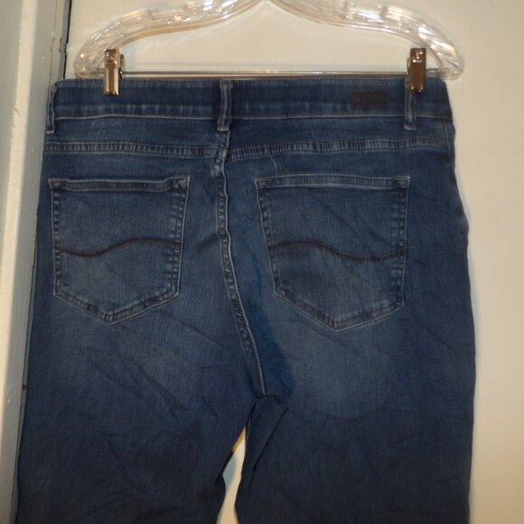 Lee Total Freedom Comfort Waistband Straight Leg Jeans Sz 14 Long - Picture 5 of 7